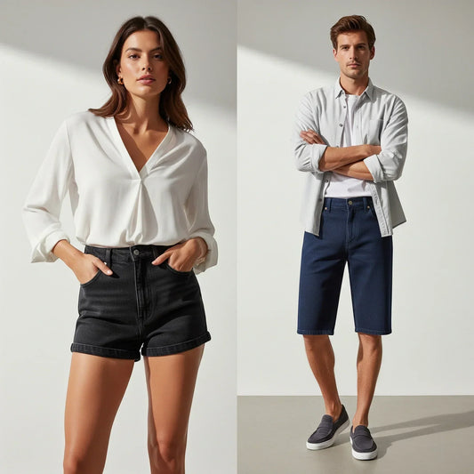 Guide complet pour porter un short en jean avec style - looks homme et femme