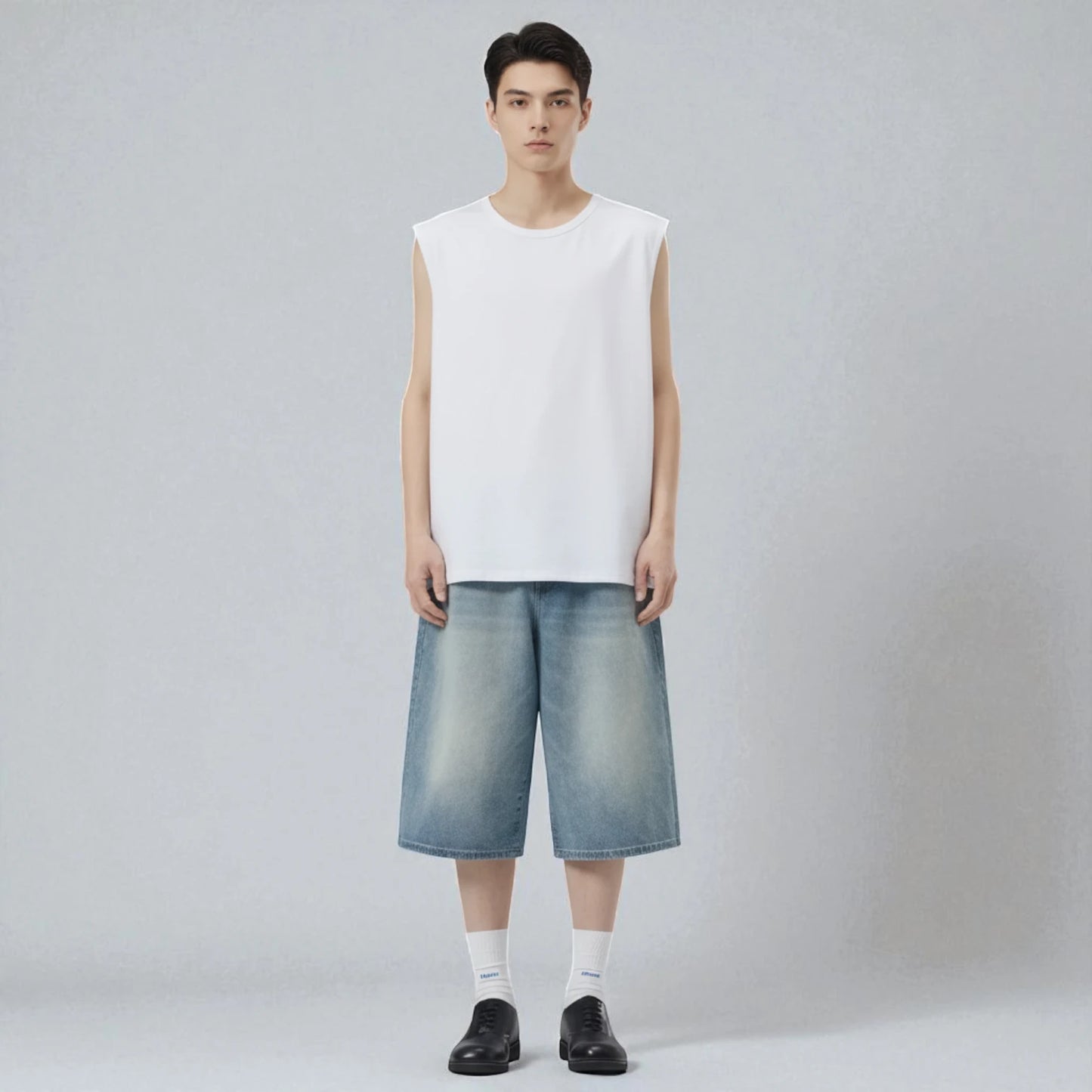 Bermuda en jean pour homme