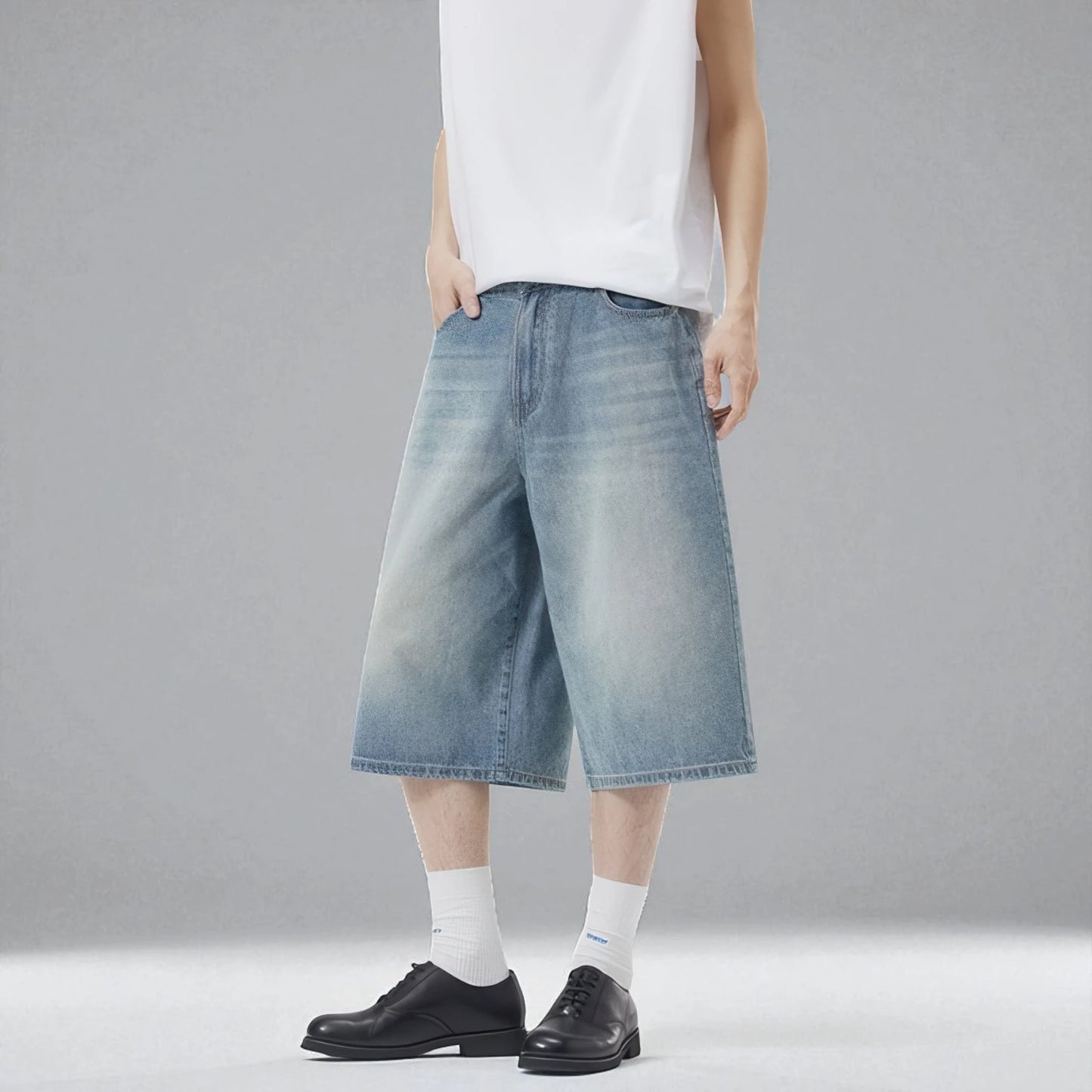 Bermuda en jean pour homme