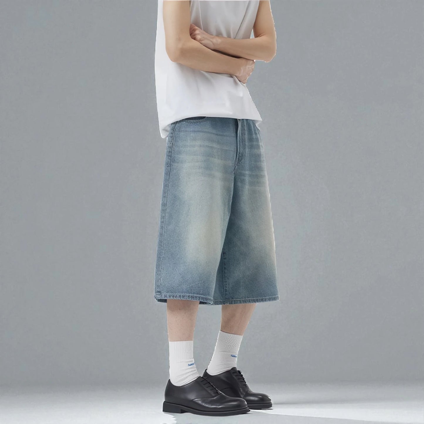 Bermuda en jean pour homme