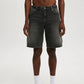 Short jean oversize homme