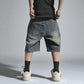 Bermuda en jean oversize