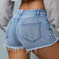 Short en jean femme déchiré
