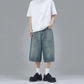 Bermuda long en jean homme