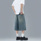 Bermuda long en jean homme