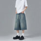 Bermuda long en jean homme