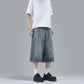 Bermuda long en jean homme